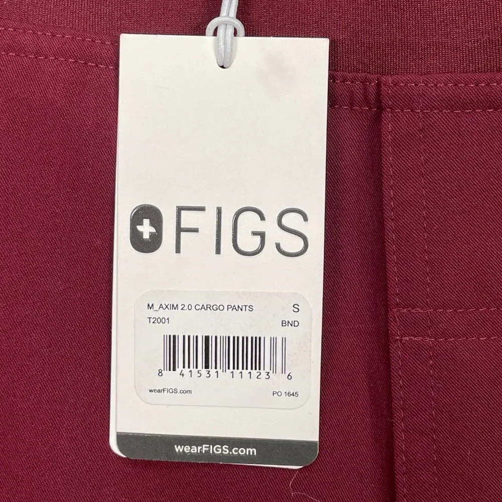 Figs Axim 2.0 Cargo Scrub Pant Men's Size Small (Fits‎ 30X32) Technical NWT